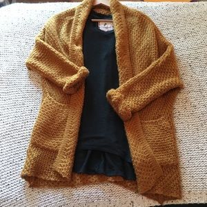 Burnt Orange Cardigan